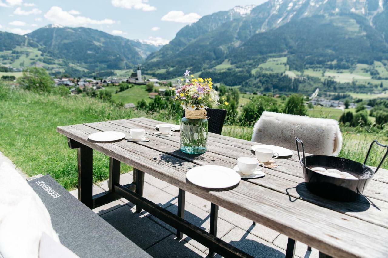Ferienwohnung Bognerhof Sankt Veit im Pongau Buitenkant foto